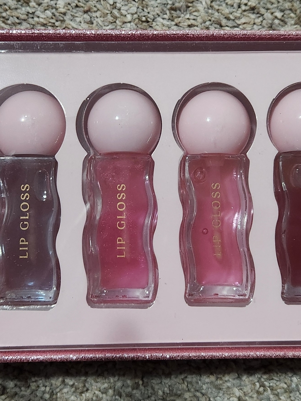 Pink Lip Gloss Set – Hydrating Shine